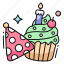 cupcake, muffin, bakery item, snack, edible 