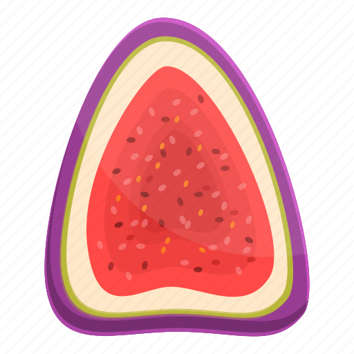 Half, fig, fruit, healthy icon - Download on Iconfinder