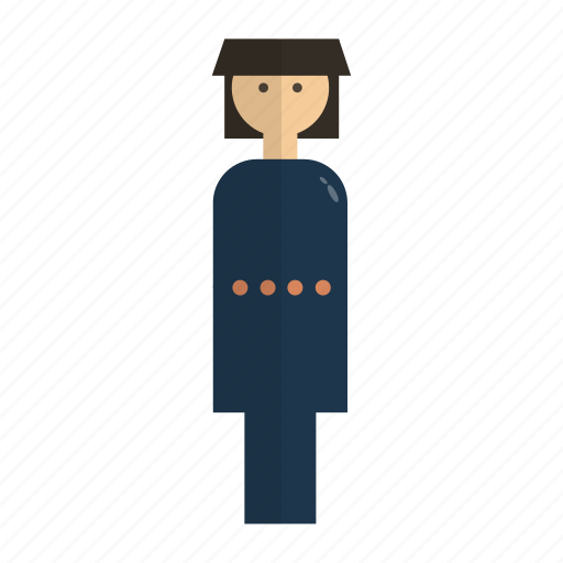 Woman, uniform, people, female icon - Download on Iconfinder
