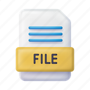 file, file type, page, type, format, document 