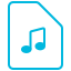 audio, document, file, mp3, music, music icon, sound 