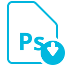 adobe, design, document, file, photoshop, ps, psd icon 