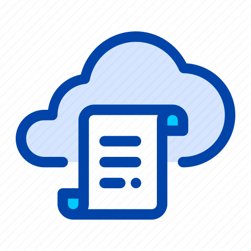 Cloud, data, document, file, paper icon - Download on Iconfinder