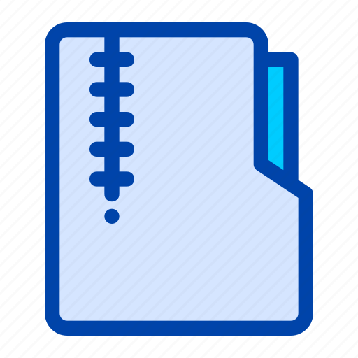 Document, extension, file, files, folder, format, zip icon - Download on Iconfinder