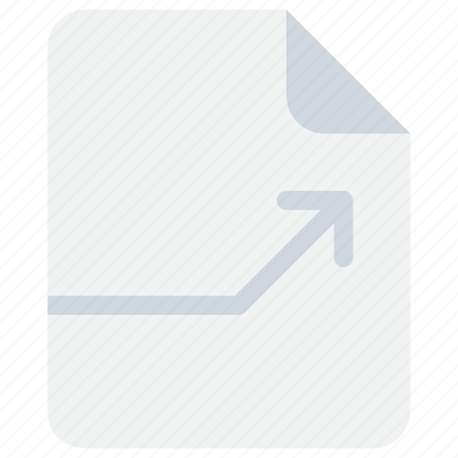 Arrow, document, file, growth icon - Download on Iconfinder