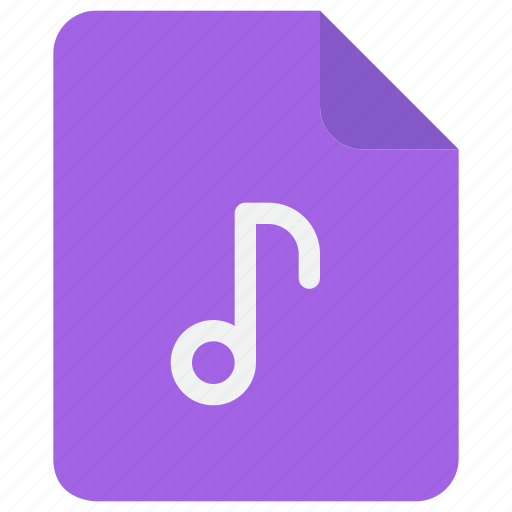 Document, file, media, music, song, sound icon - Download on Iconfinder