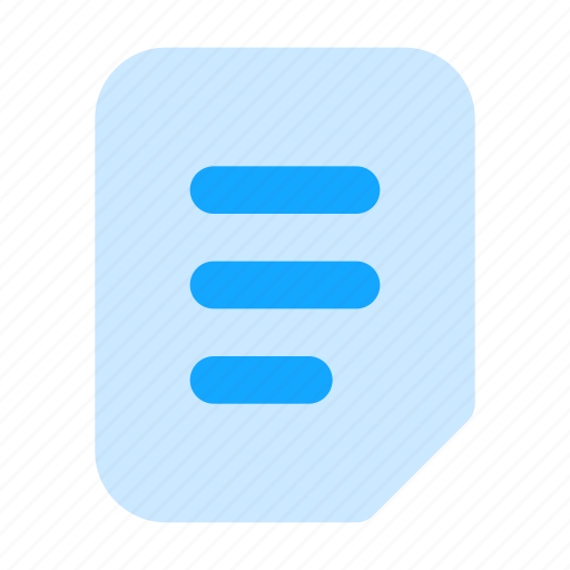 File, paper, document, format, text icon - Download on Iconfinder