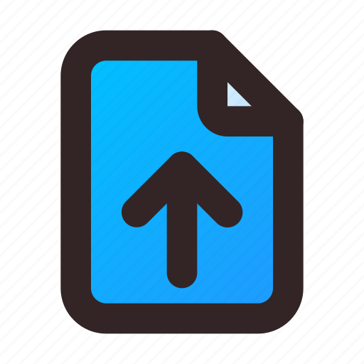 File, upload, arrow, up, document icon - Download on Iconfinder