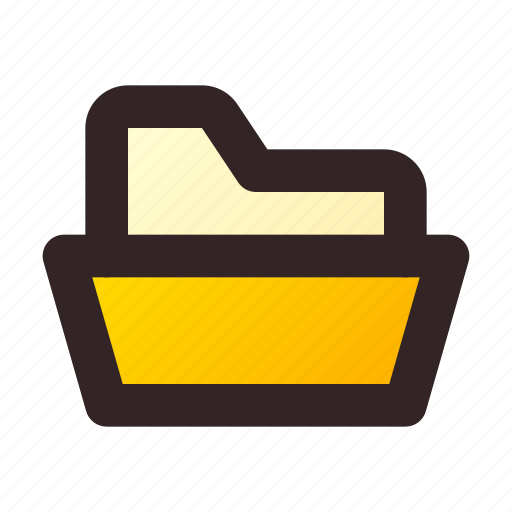Folder, document, files, archive, open icon - Download on Iconfinder