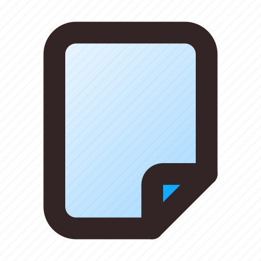 Paper, file, blank, empty, document icon - Download on Iconfinder