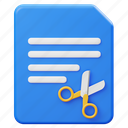 file, document, folder, format, file format, cut, data, folder icon