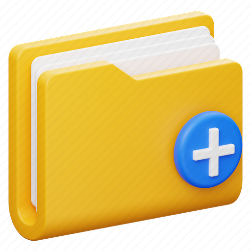 Add, file, folder, document, data, folder icon icon - Download on Iconfinder