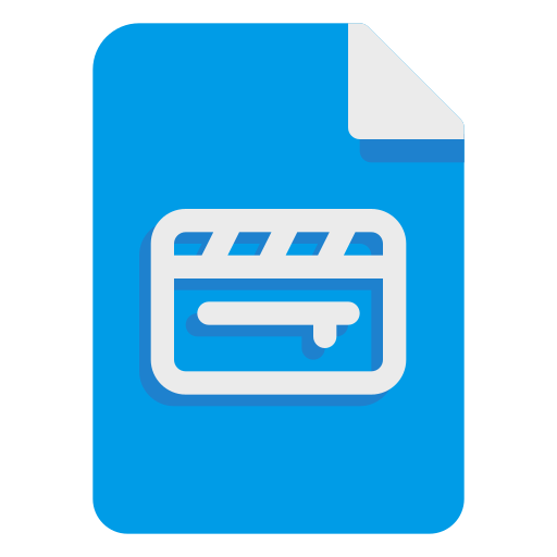 Movie, video, multimedia, cinema, vector, file, documents icon - Free download