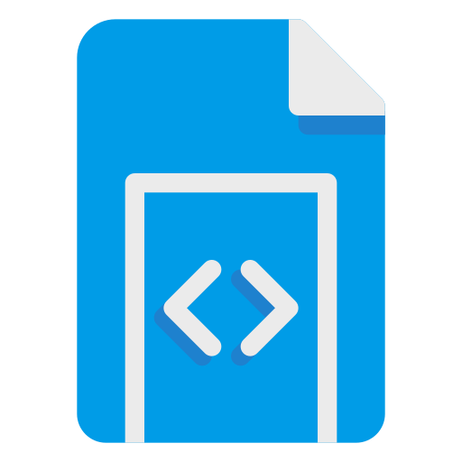 Vector, file, documents, coding, development, script, code icon - Free download
