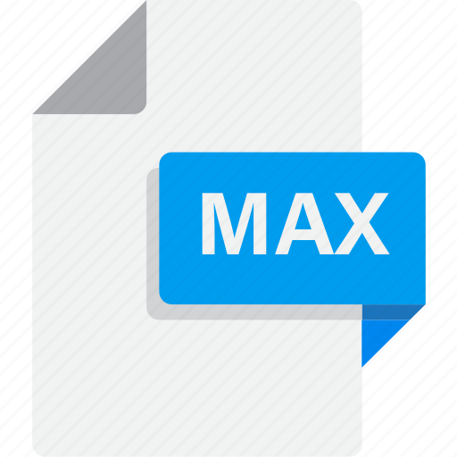 Document, file, format, max icon - Download on Iconfinder