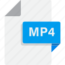 document, file, format, mp4