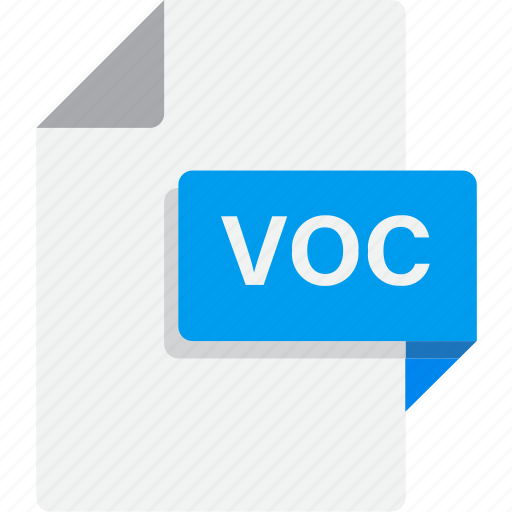 Document, file, format, voc icon - Download on Iconfinder