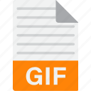 document, extension, file, format, gif