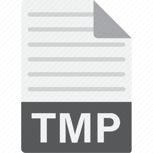 Document, extension, file, format, tmp icon - Download on Iconfinder