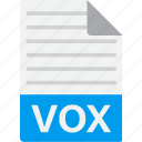 document, extension, file, format, vox