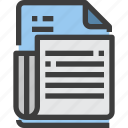 document, file, form, interface, news