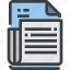 document, file, form, interface, news 