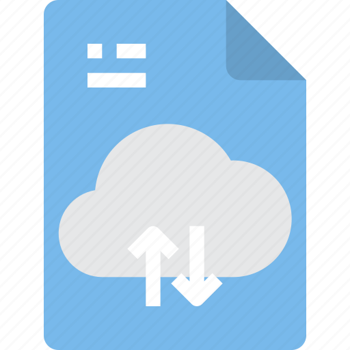 Cloud, document, file, form, interface icon - Download on Iconfinder