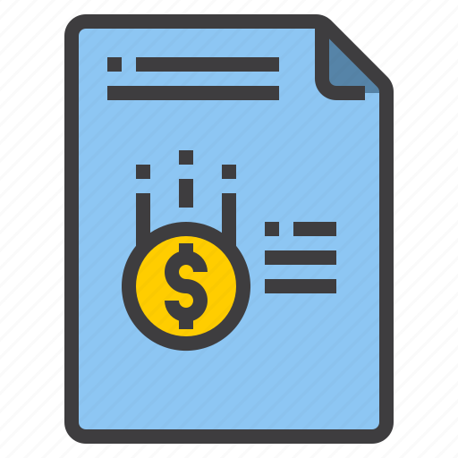 Document, form, interface, money icon - Download on Iconfinder