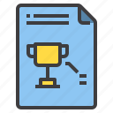 document, form, interface, trophy
