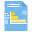 bar, chart, document, file, form 