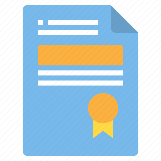 Certificate, document, form, interface icon - Download on Iconfinder