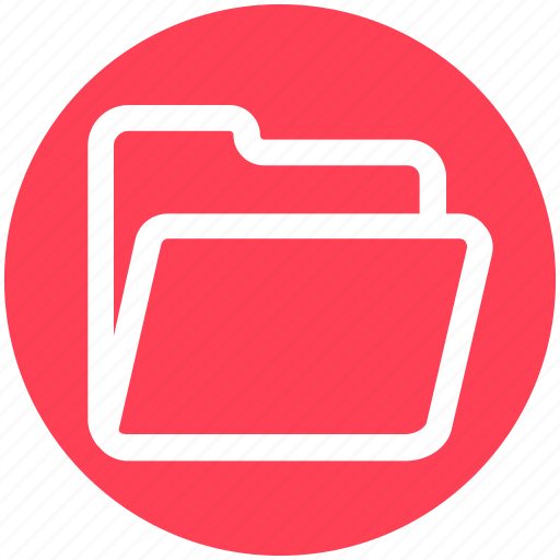 Folder, documents, folder open, empty folder, archive, office icon - Download on Iconfinder