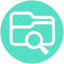 .svg, category, directory, find, folder, magnifier, search