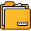 folder, document, data, files, folders, storage, file, archive, interface 