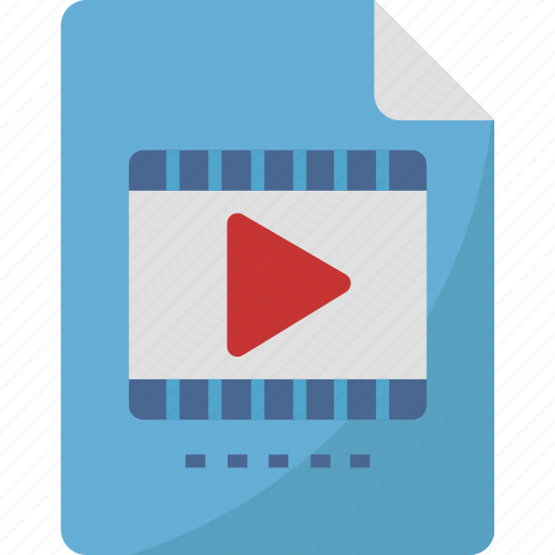 Mp4, mpeg4, file, digital, multimedia, ui, video icon - Download on Iconfinder