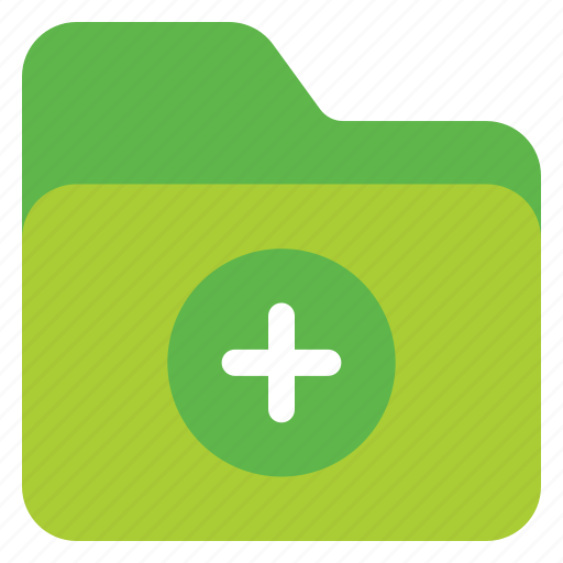 Add, folder, file, new, create icon - Download on Iconfinder