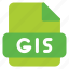 gis, document, file, format, folder 