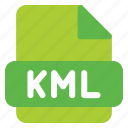 kml, document, file, format, folder