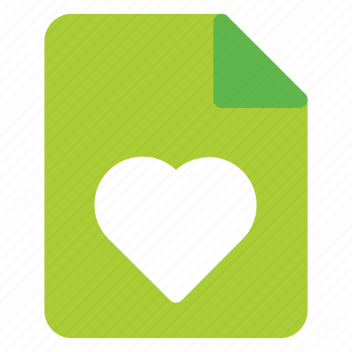 Love, favorite, folder, file, document icon - Download on Iconfinder