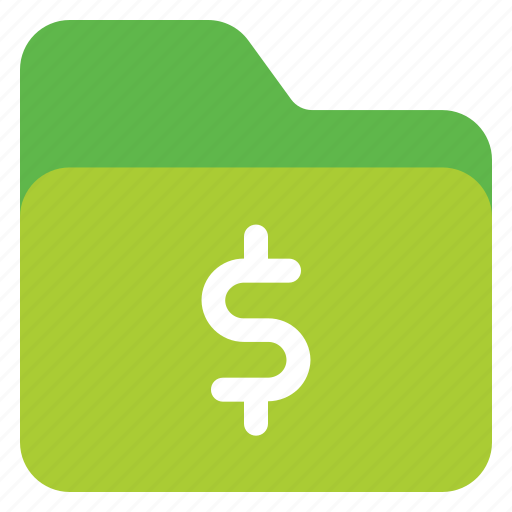 Money, dollar, folder, finance, file icon - Download on Iconfinder