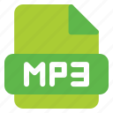 mp3, document, file, format, folder