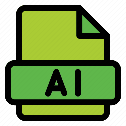 Ai, document, file, format, folder icon - Download on Iconfinder