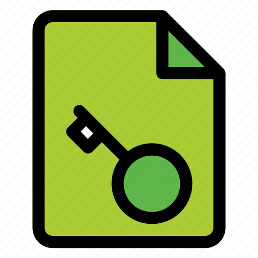 Key, file, folder, access, password icon - Download on Iconfinder