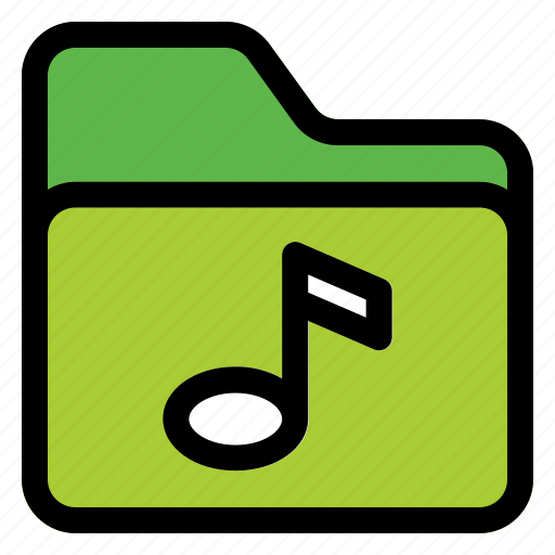 Music, folder, tone, file, audio icon - Download on Iconfinder
