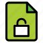 unlock, folder, padlock, safety, file 