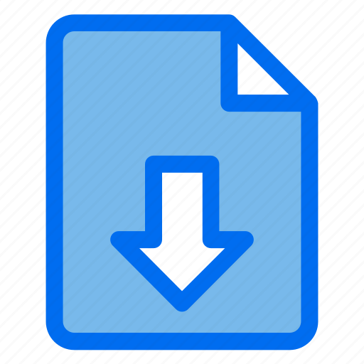 Download, folder, save, downloader, file icon - Download on Iconfinder