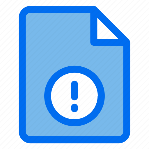 Error, folder, info, alert, information icon - Download on Iconfinder