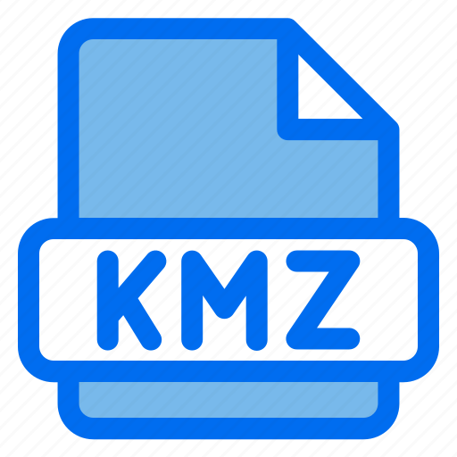 Kmz, document, file, format, folder icon - Download on Iconfinder