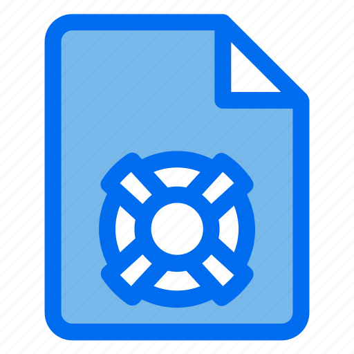 Lifebuoy, folder, protecting, safety, document icon - Download on Iconfinder