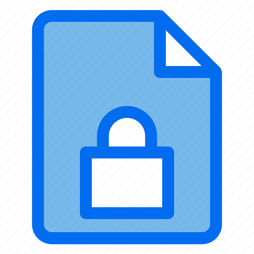 Lock, folder, padlock, locked, private icon - Download on Iconfinder